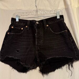 Women's Levi’s Distressed Denim Shorts